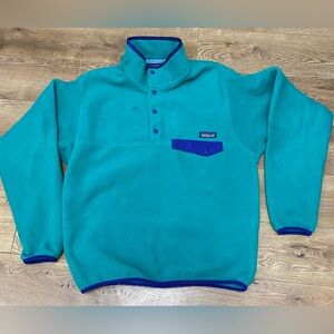 Mens Patagonia Men's Lightweight
Synchilla Snap-T Fleece Pullover medium